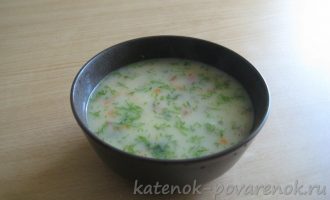 Суп из плавленого сырка - шаг 4