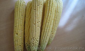 Вареная кукуруза в домашних условиях - шаг 1