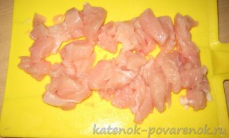 Куриное филе тушеное с баклажанами и помидорами - шаг 8