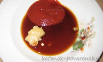 Куриное филе в томатно-медово-соевом соусе - шаг 1