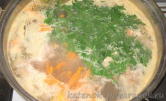 Картофельный суп с фрикадельками - шаг 9