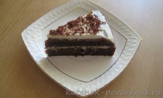 Шоколадный торт со сметанным кремом - шаг 16