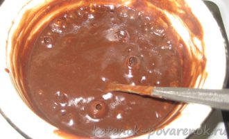 Шоколадная глазурь на сметане - шаг 5