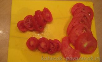 Баклажаны с сыром и помидорами, запеченные в духовке - шаг 6