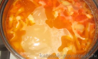 Картофельный суп со свининой и паприкой - шаг 13