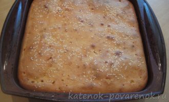 Рецепт пирога на кефире из куриного филе и картофеля - шаг 19
