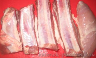 Рецепт свиных ребрышек на мангале - шаг 5