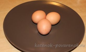Поросята из вареных яиц - шаг 1
