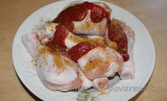 Куриные ножки в духовке – самый простой рецепт - шаг 2