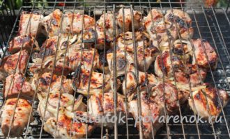 Маринад для шашлыка из свинины с киви – шаг 9