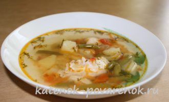 Суп с куриным филе и зеленой фасолью – шаг 18