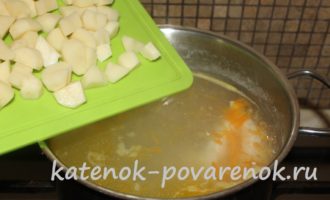 Нежный сливочный суп с куриным филе – шаг 13