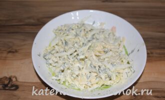 Салат из пекинской капусты с сыром – шаг 6